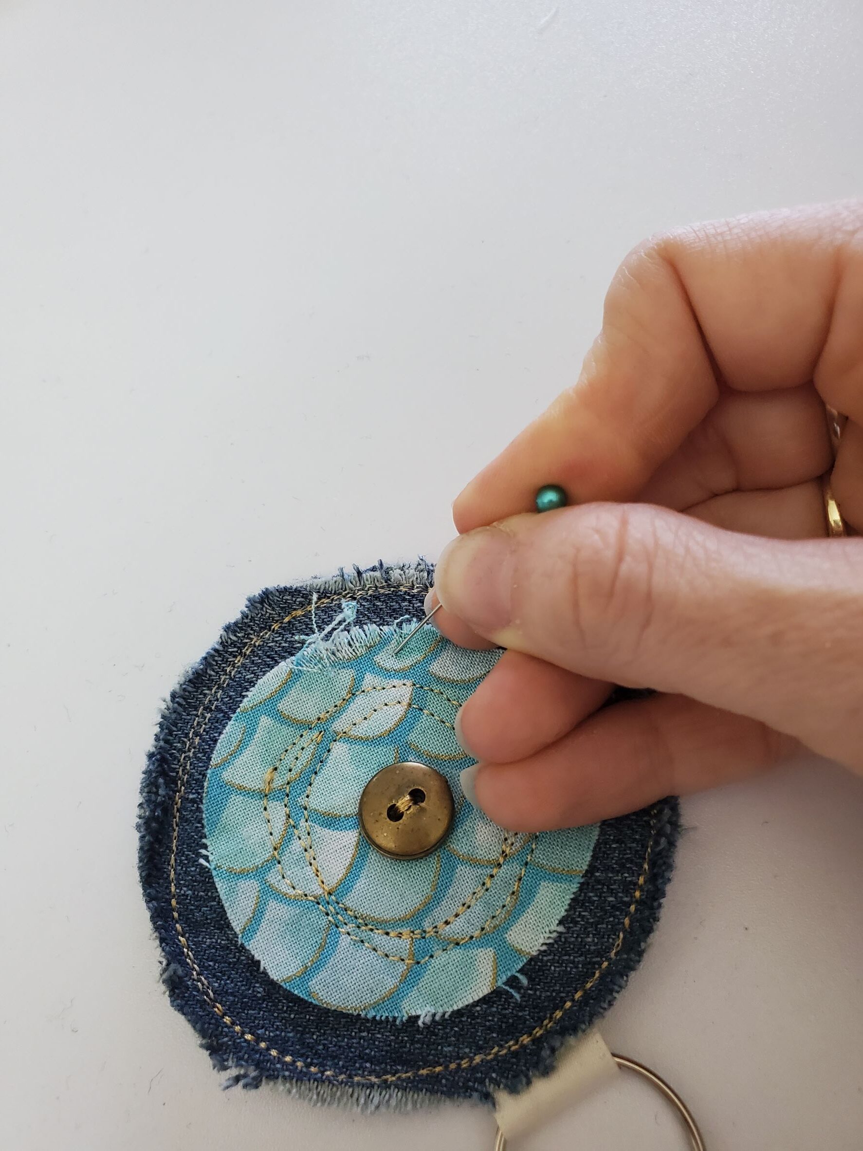 Scrap Your Stash guest post: fabric scrap key chain tutorial – Craftiness  Is Not Optional